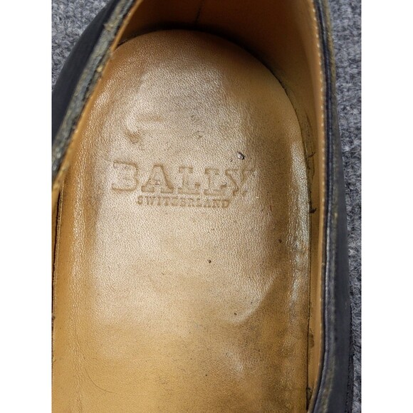 Bally Switzerland Men\'s Black Size 12D 243200 Takar Slip On Made In Italy main image 5